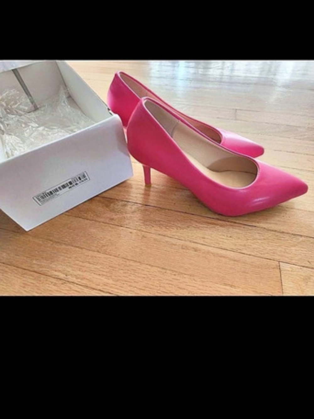 Pink Pointed-Toe Heels New In Box - Picture 3 of 4